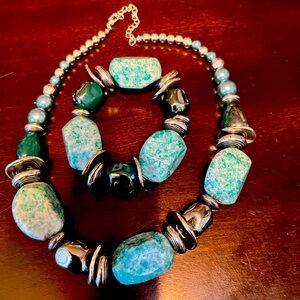 Necklace And Matching Bracelet